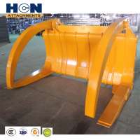 HCN BM06 wood truck grapple attachment for wheel loader