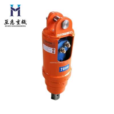 Mini Excavator Hydraulic Auger Drive with Rock Drill Bit